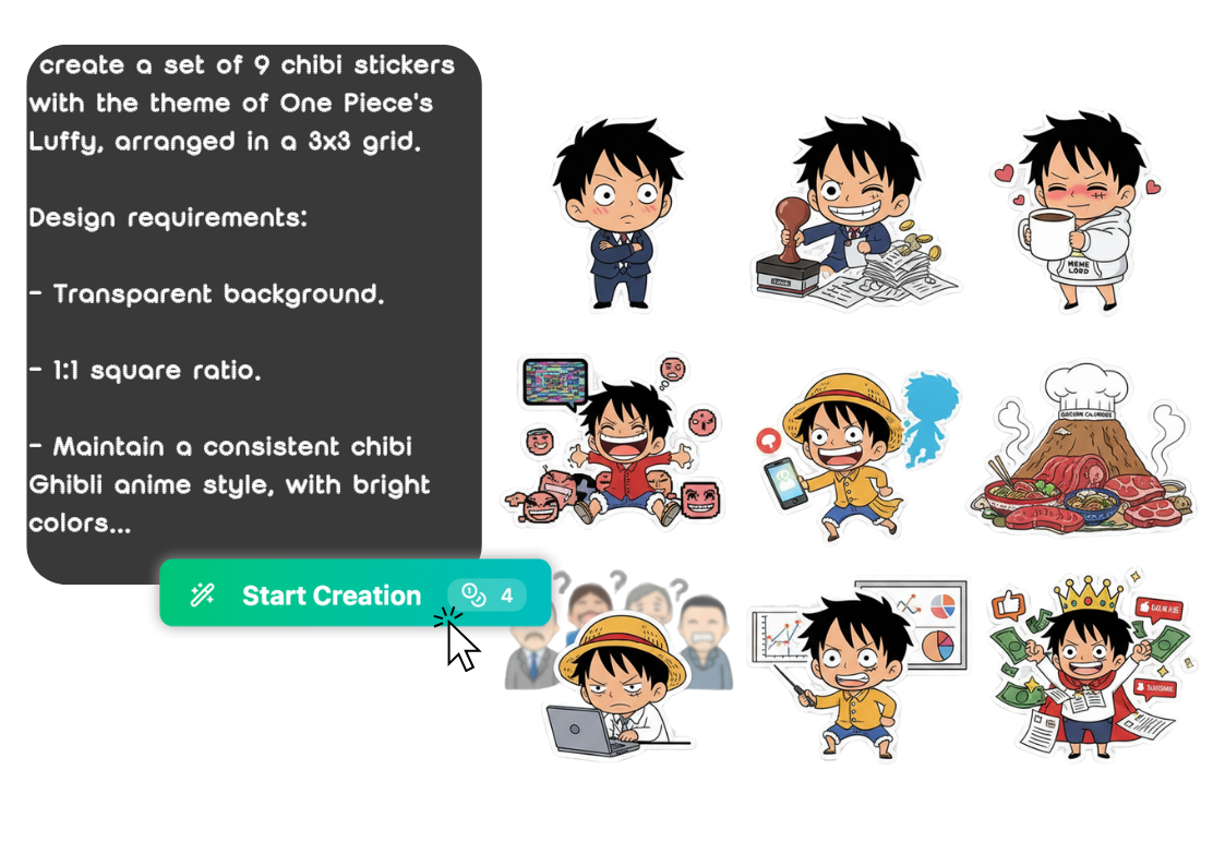 Sticker generation